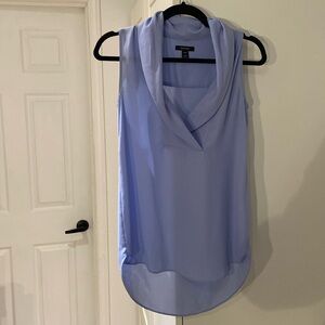 Blue blouse top office RW&CO office